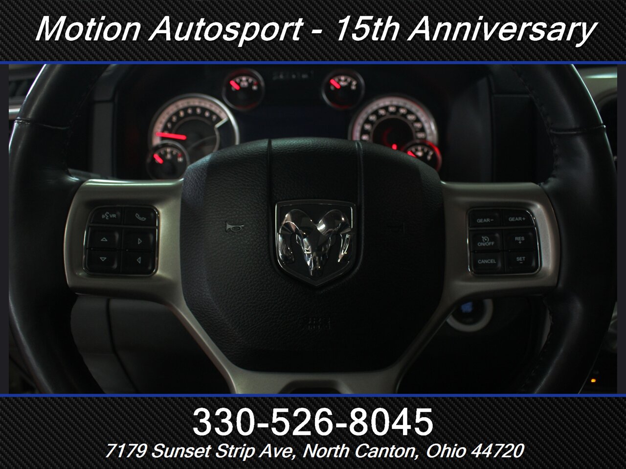 2017 RAM 1500 Laramie  Moon Roof Navigation 4X4 - Photo 17 - North Canton, OH 44720