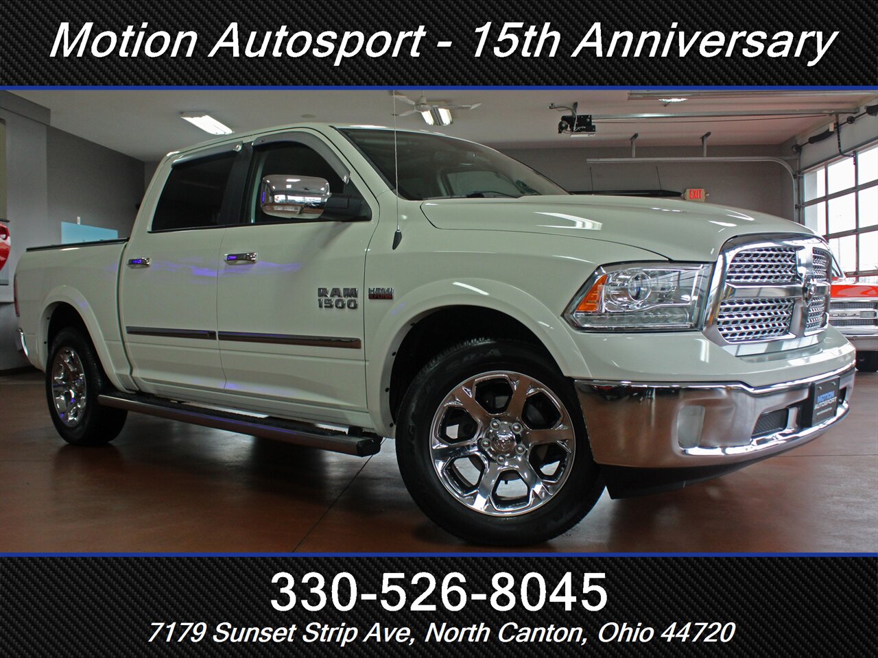 2017 RAM 1500 Laramie  Moon Roof Navigation 4X4 - Photo 2 - North Canton, OH 44720