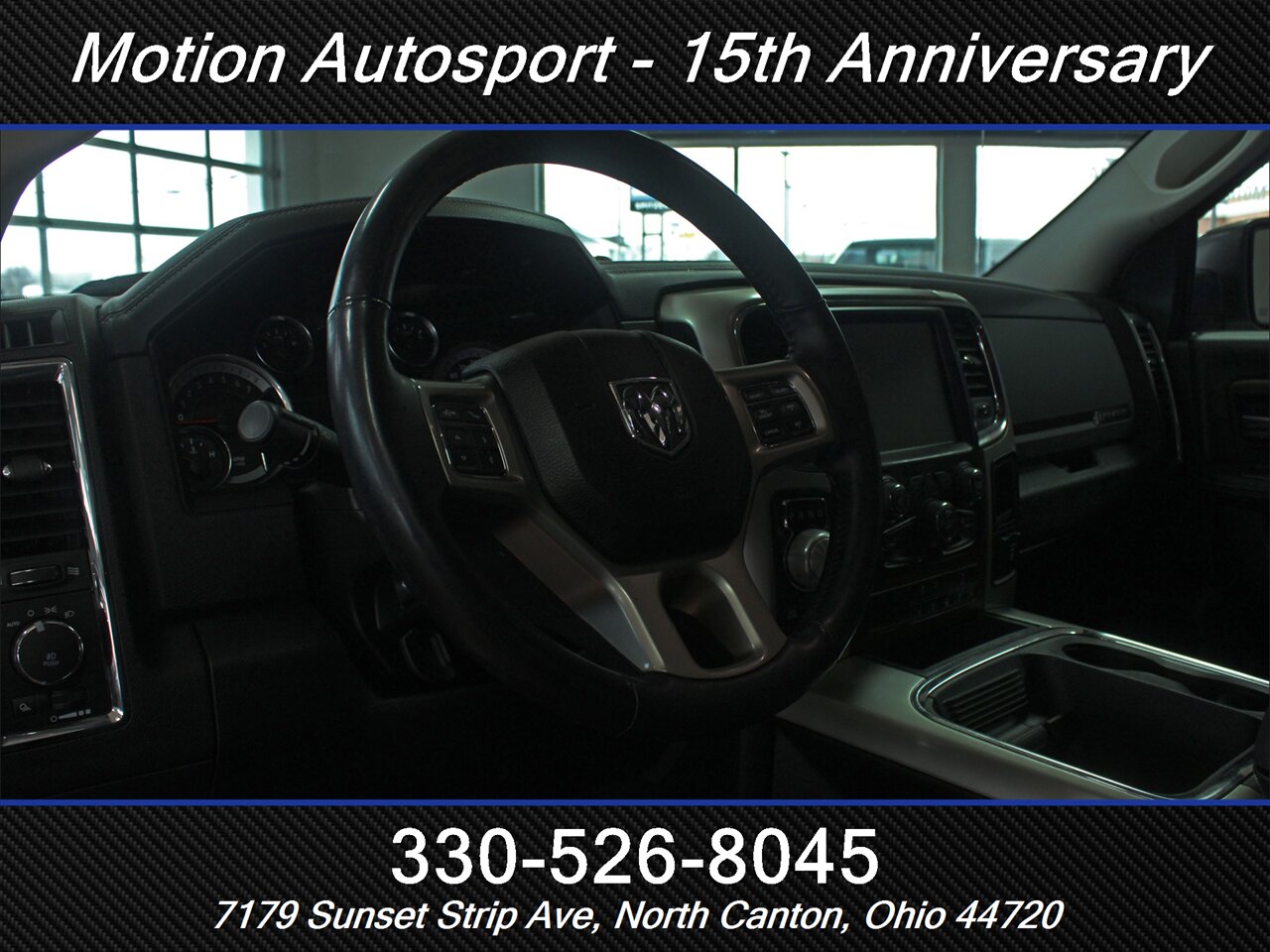 2017 RAM 1500 Laramie  Moon Roof Navigation 4X4 - Photo 15 - North Canton, OH 44720