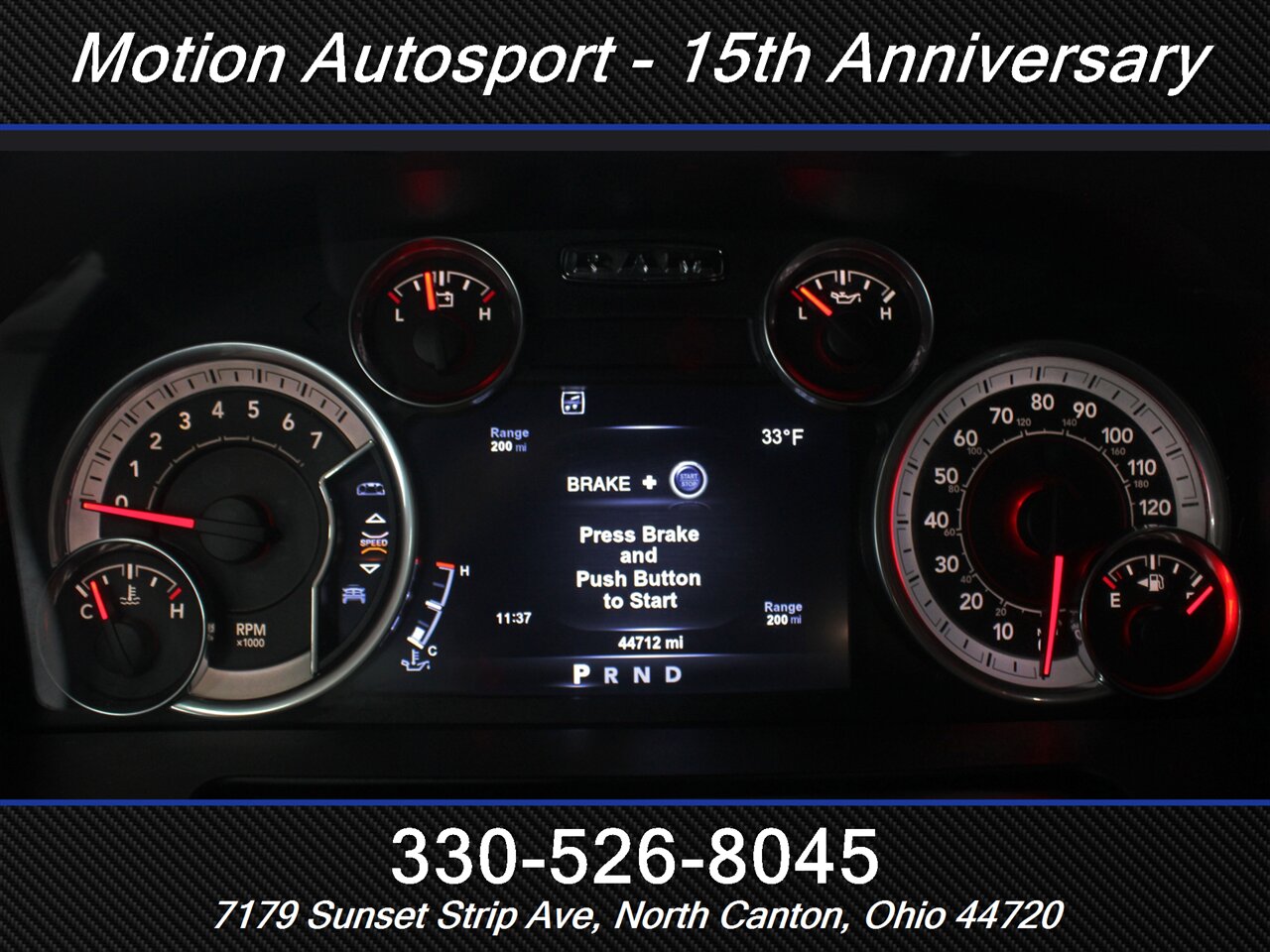 2017 RAM 1500 Laramie  Moon Roof Navigation 4X4 - Photo 20 - North Canton, OH 44720