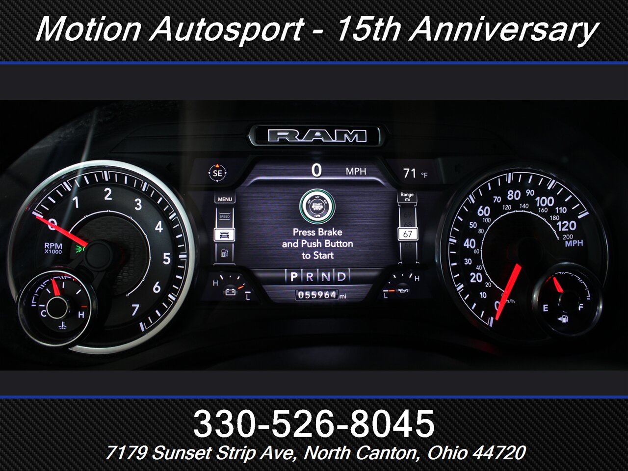 2020 RAM 1500 Big Horn Built To Serve Edition Custom Lift 4X4 - Photo 17 - North Canton, OH 44720