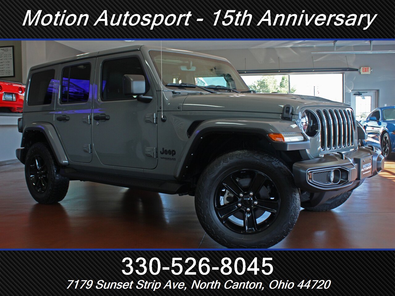 2022 Jeep Wrangler Unlimited Sahara Altitude  4X4 - Photo 2 - North Canton, OH 44720