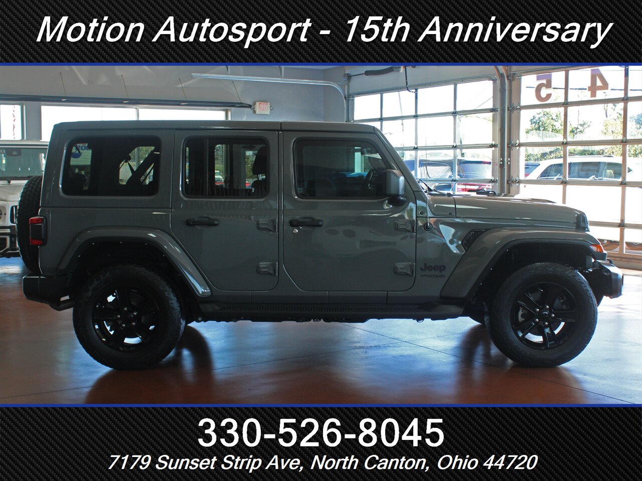 2022 Jeep Wrangler Unlimited Sahara Altitude  4X4 - Photo 15 - North Canton, OH 44720