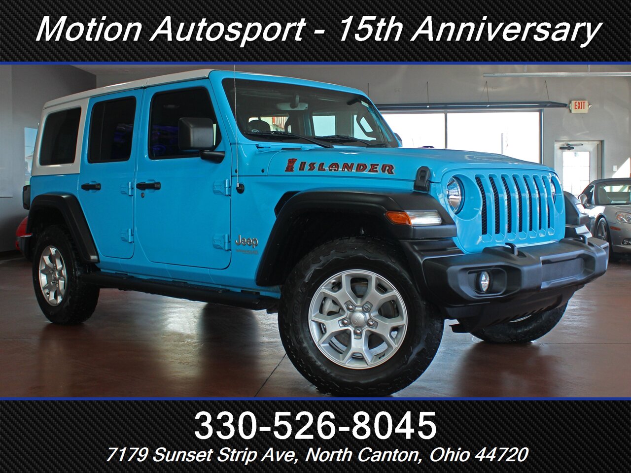 2021 Jeep Wrangler Unlimited Islander Hard Top 4X4 - Photo 2 - North Canton, OH 44720