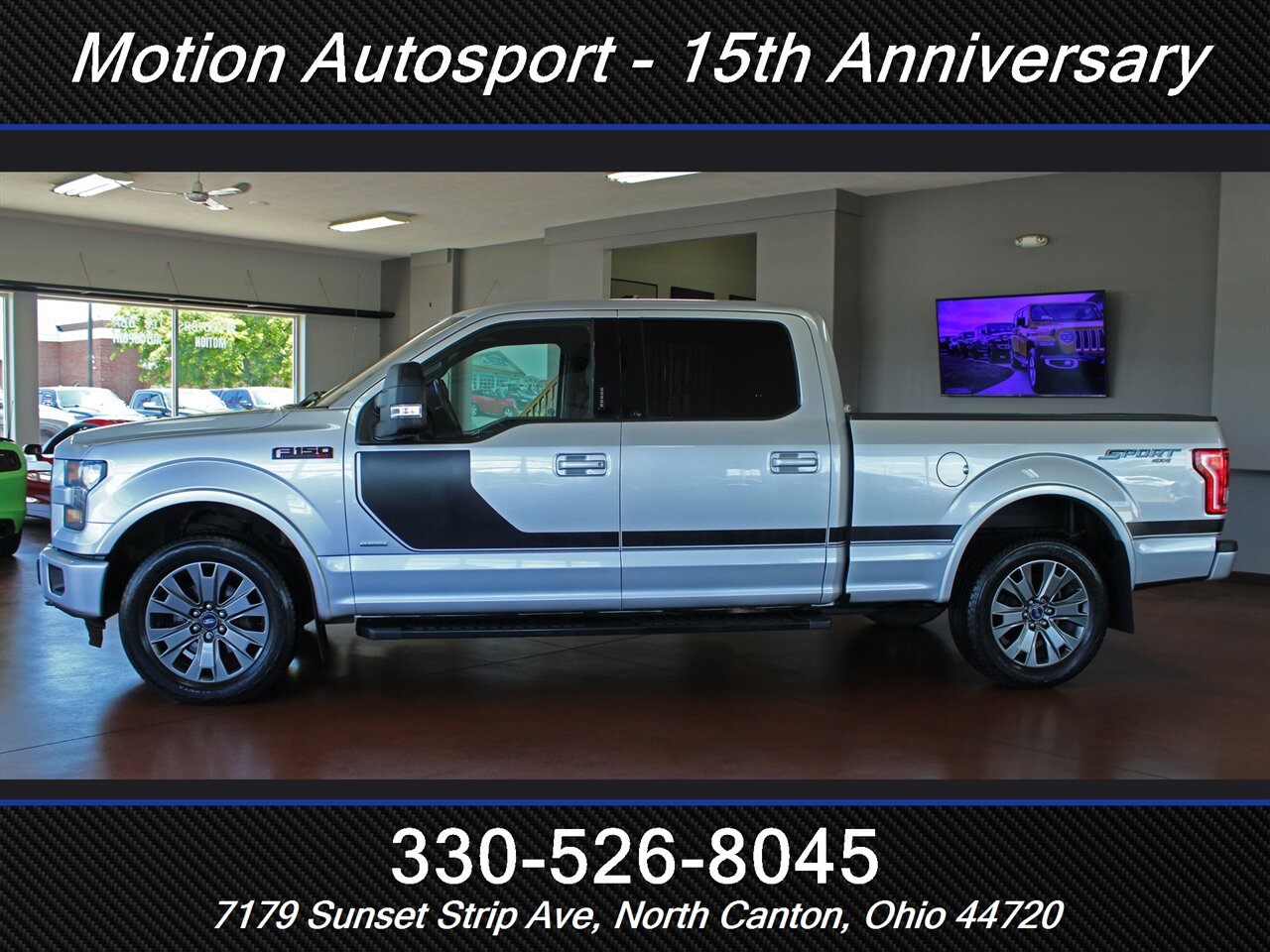 2016 Ford F-150 XLT FX4 Off Road Sport Special Edition Panoramic Roof 4X4 - Photo 7 - North Canton, OH 44720