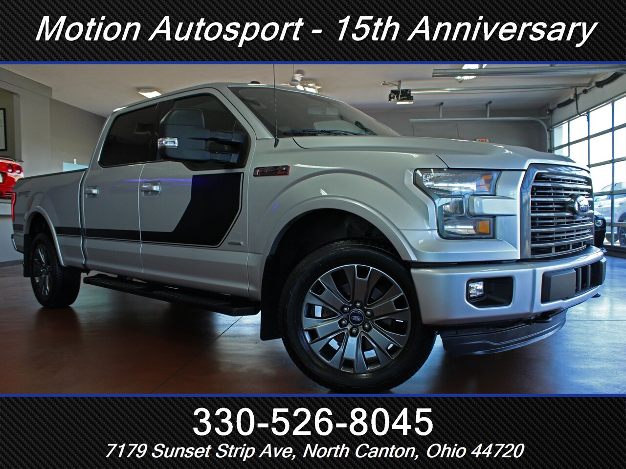 2016 Ford F-150 XLT FX4 Off Road Sport Special Edition Panoramic Roof 4X4 - Photo 2 - North Canton, OH 44720