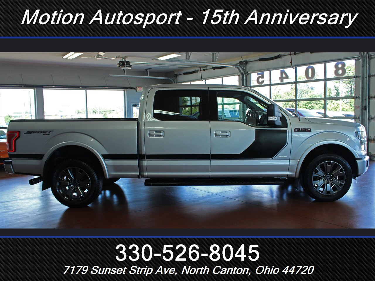 2016 Ford F-150 XLT FX4 Off Road Sport Special Edition Panoramic Roof 4X4 - Photo 12 - North Canton, OH 44720