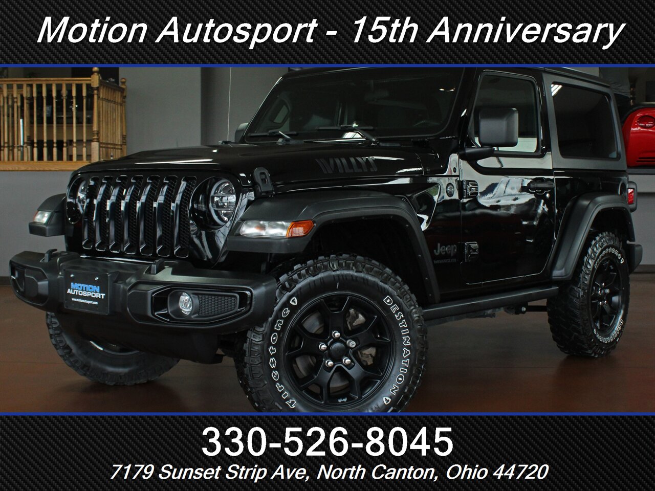 2021 Jeep Wrangler Willys Hard Top 4X4 - Photo 1 - North Canton, OH 44720