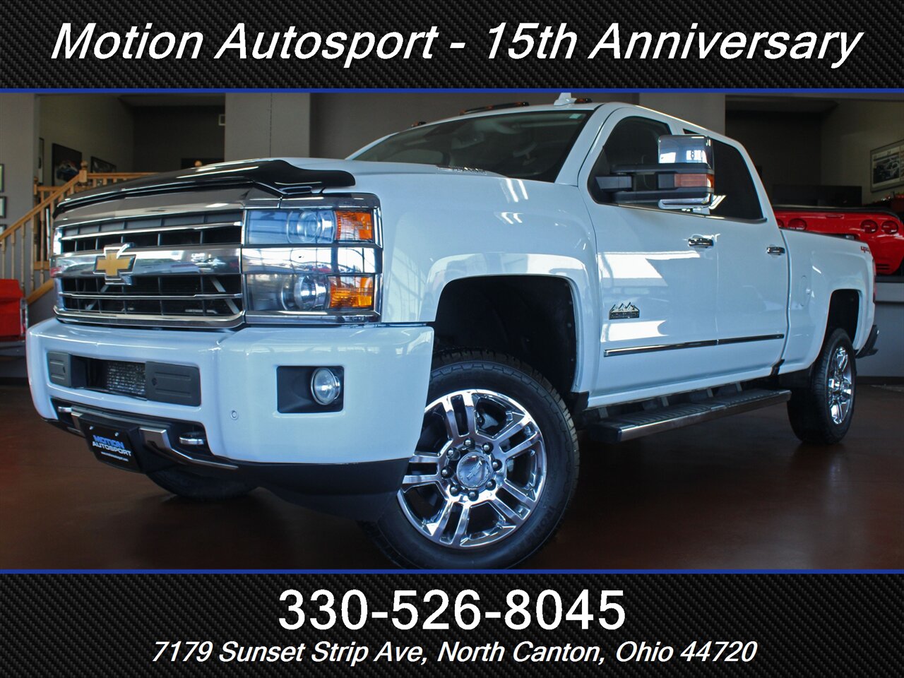 2018 Chevrolet Silverado 2500 High Country  Moon Roof Navigation 4X4 - Photo 1 - North Canton, OH 44720