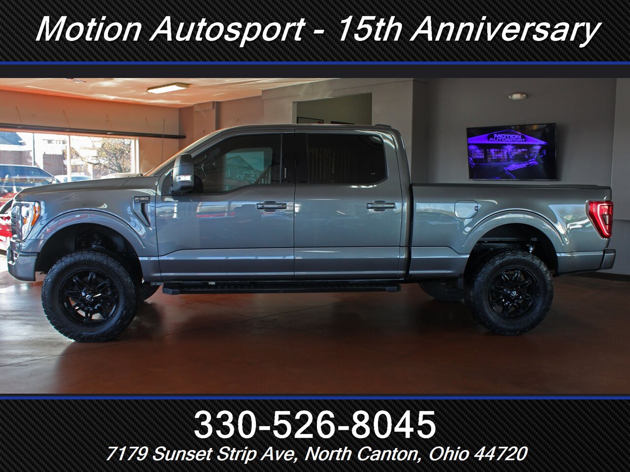 2022 Ford F-150 XLT Sport Custom Lift 4X4 - Photo 7 - North Canton, OH 44720