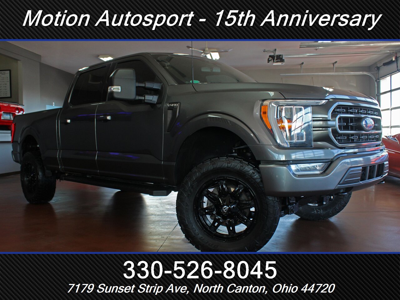 2022 Ford F-150 XLT Sport Custom Lift 4X4 - Photo 2 - North Canton, OH 44720