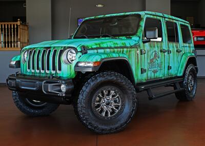 2021 Jeep Wrangler Unlimited Sahara  Jurassic Park Limited Edition With Skytouch - Photo 1 - North Canton, OH 44720