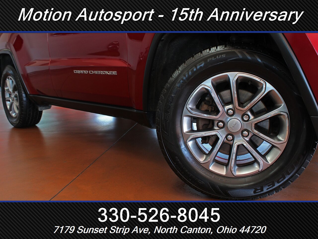 2014 Jeep Grand Cherokee Limited Moon Roof Navigation 4X4 - Photo 50 - North Canton, OH 44720
