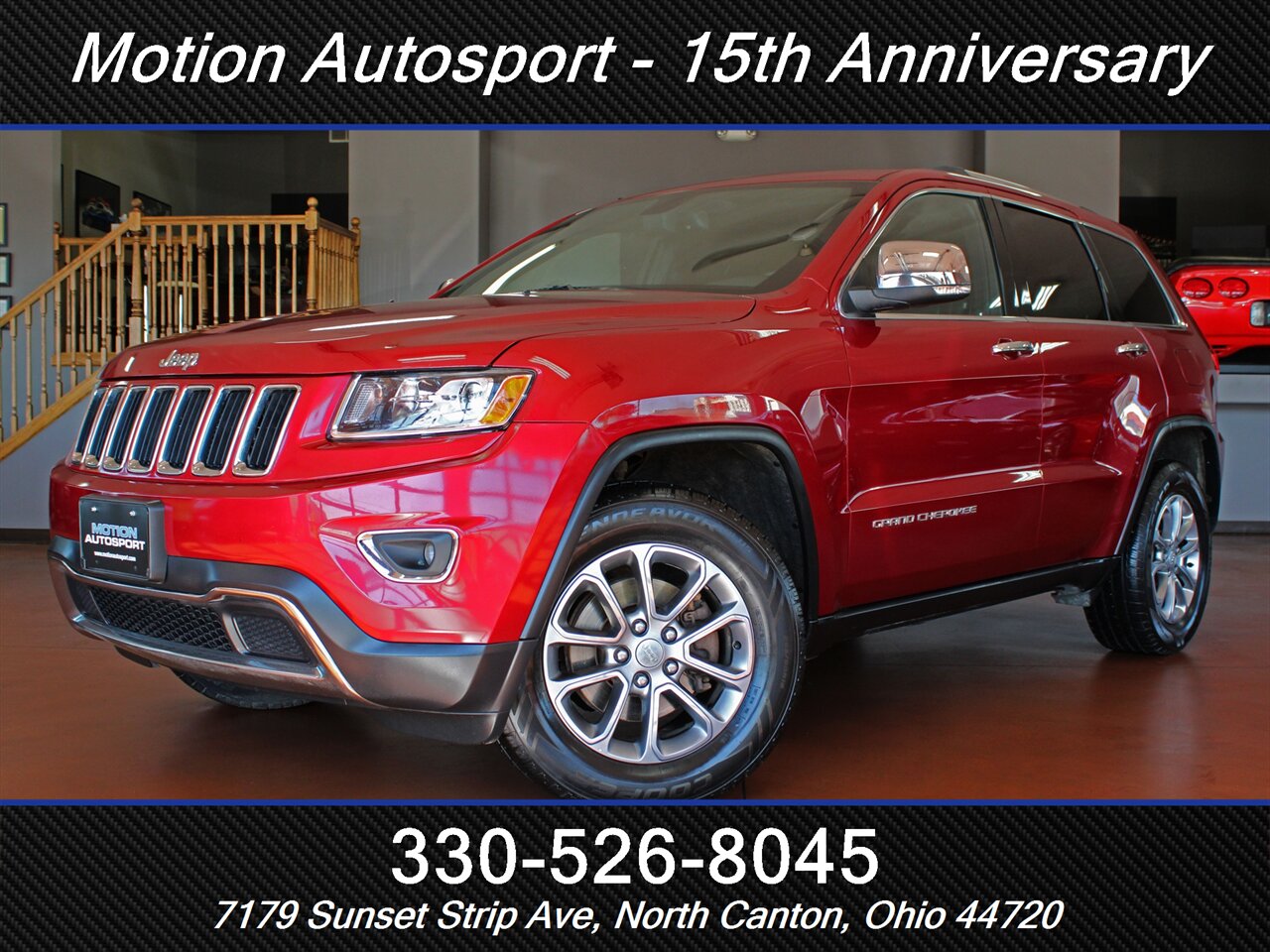 2014 Jeep Grand Cherokee Limited  Moon Roof Navigation 4X4 - Photo 1 - North Canton, OH 44720