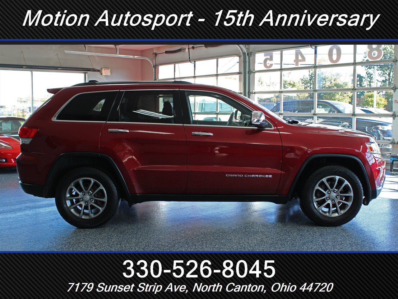 2014 Jeep Grand Cherokee Limited Moon Roof Navigation 4X4 - Photo 9 - North Canton, OH 44720