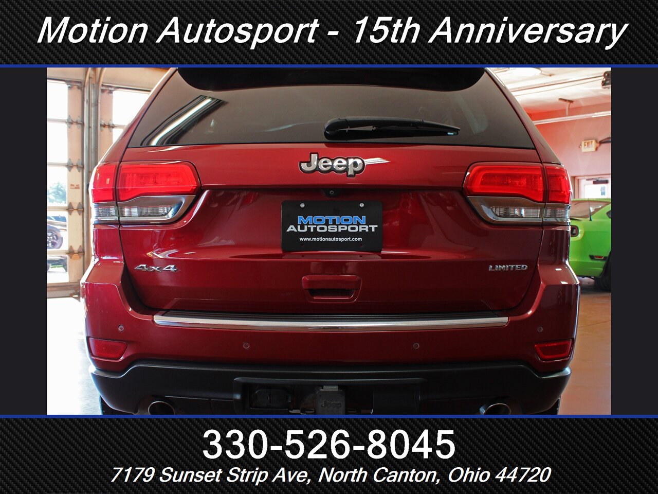 2014 Jeep Grand Cherokee Limited Moon Roof Navigation 4X4 - Photo 9 - North Canton, OH 44720