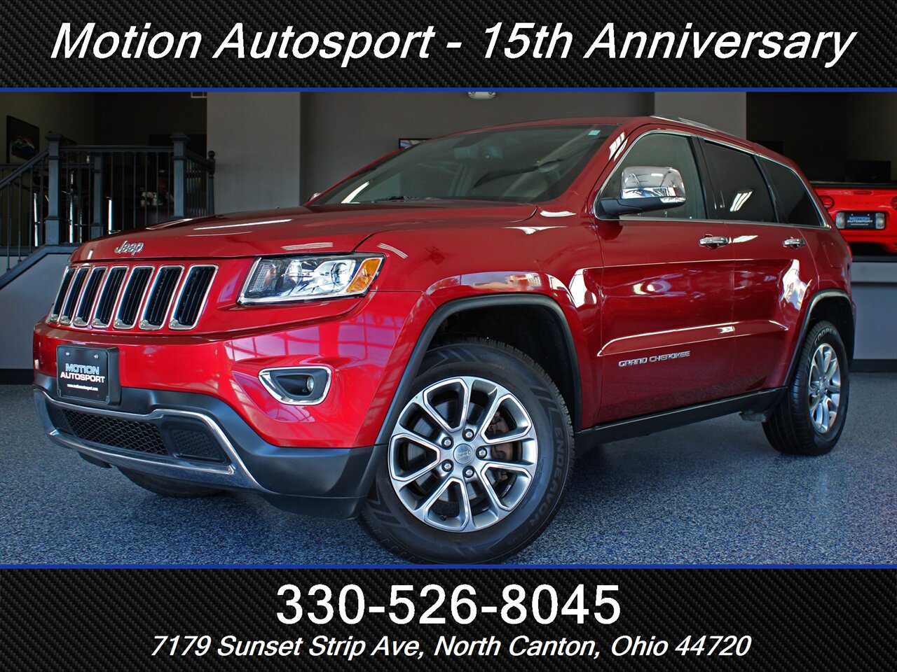 2014 Jeep Grand Cherokee Limited  Moon Roof Navigation 4X4 - Photo 1 - North Canton, OH 44720