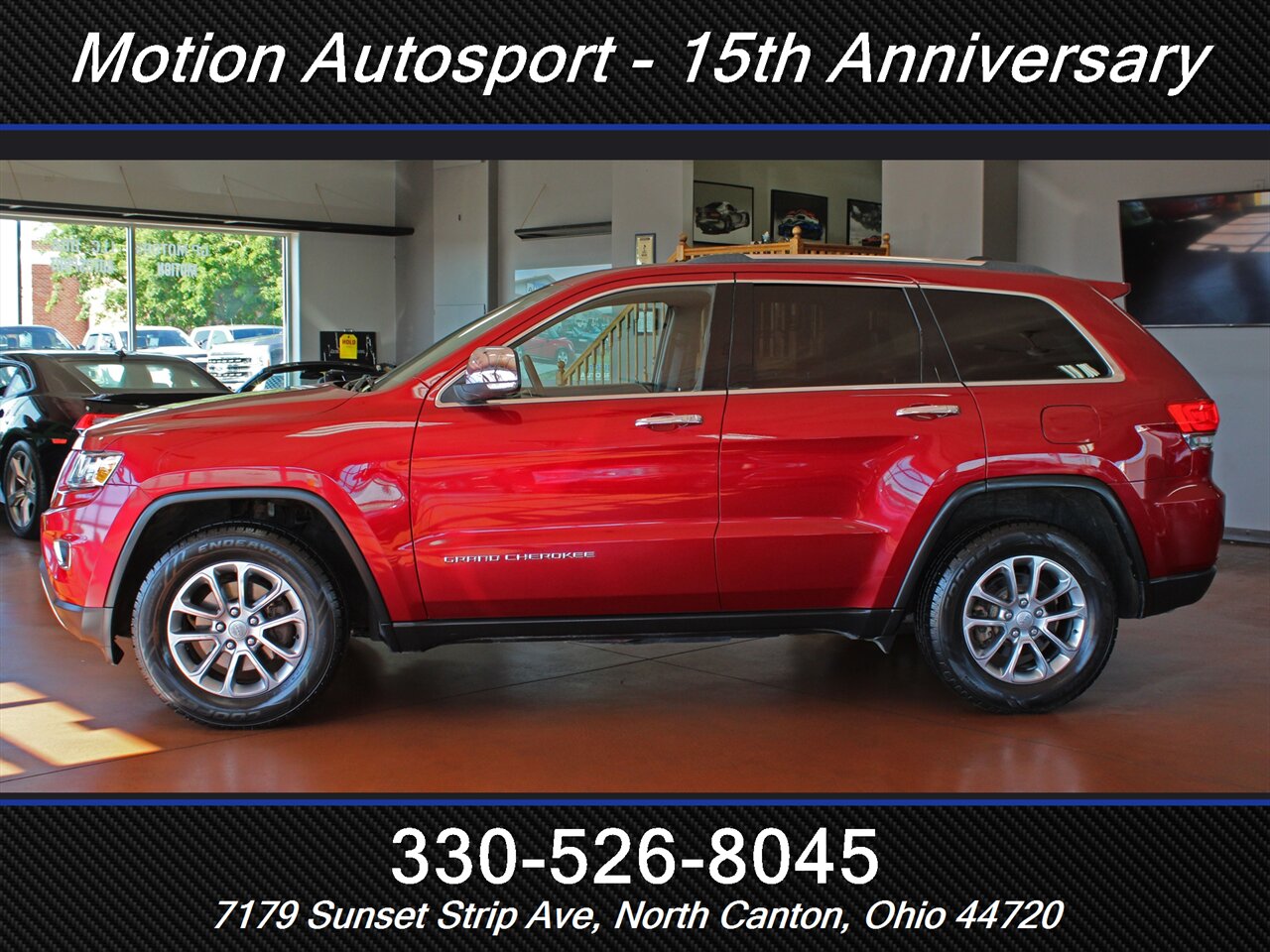 2014 Jeep Grand Cherokee Limited Moon Roof Navigation 4X4 - Photo 7 - North Canton, OH 44720