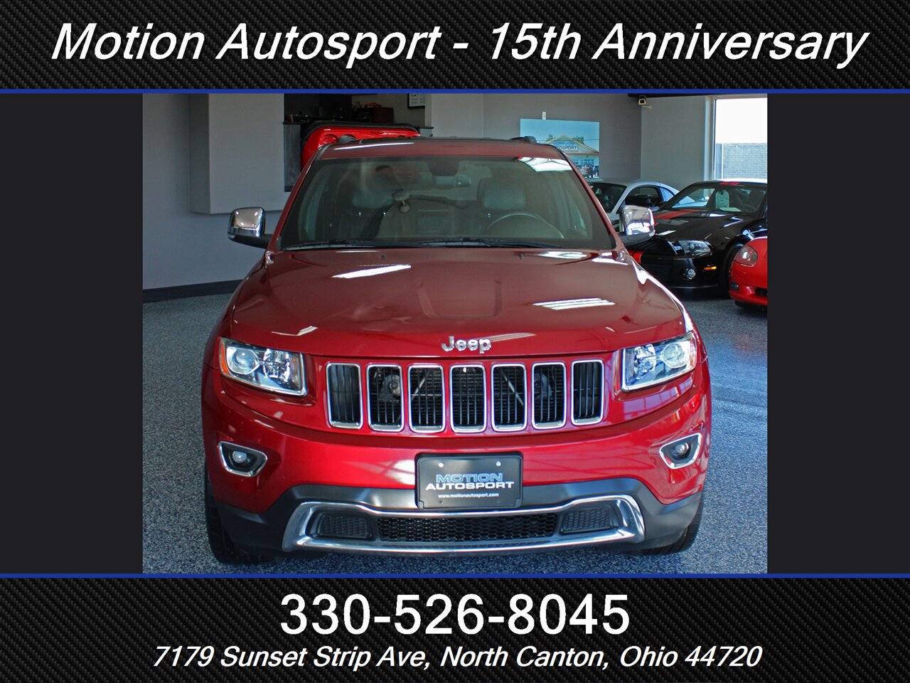 2014 Jeep Grand Cherokee Limited Moon Roof Navigation 4X4 - Photo 4 - North Canton, OH 44720