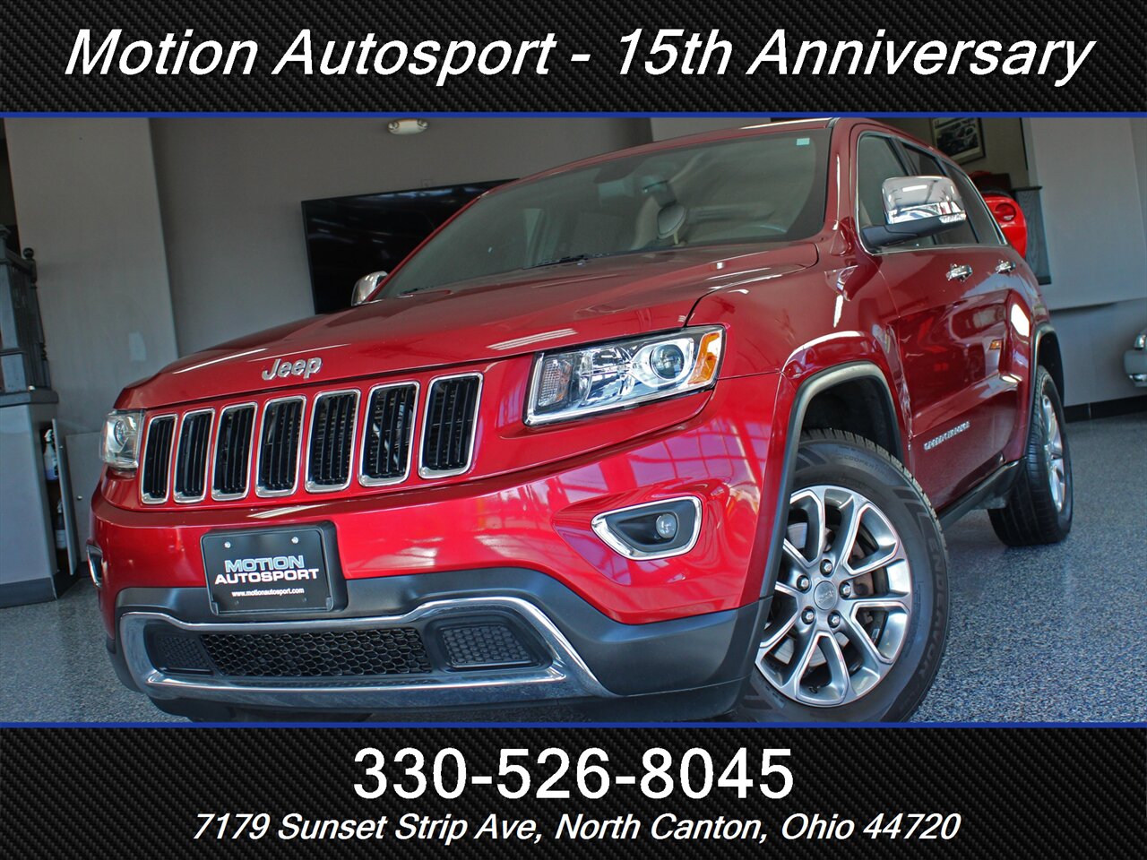 2014 Jeep Grand Cherokee Limited Moon Roof Navigation 4X4 - Photo 43 - North Canton, OH 44720