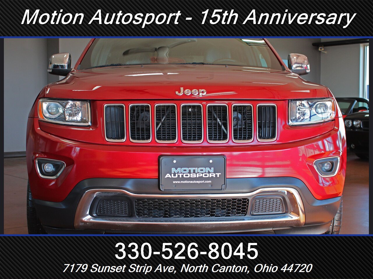 2014 Jeep Grand Cherokee Limited Moon Roof Navigation 4X4 - Photo 3 - North Canton, OH 44720