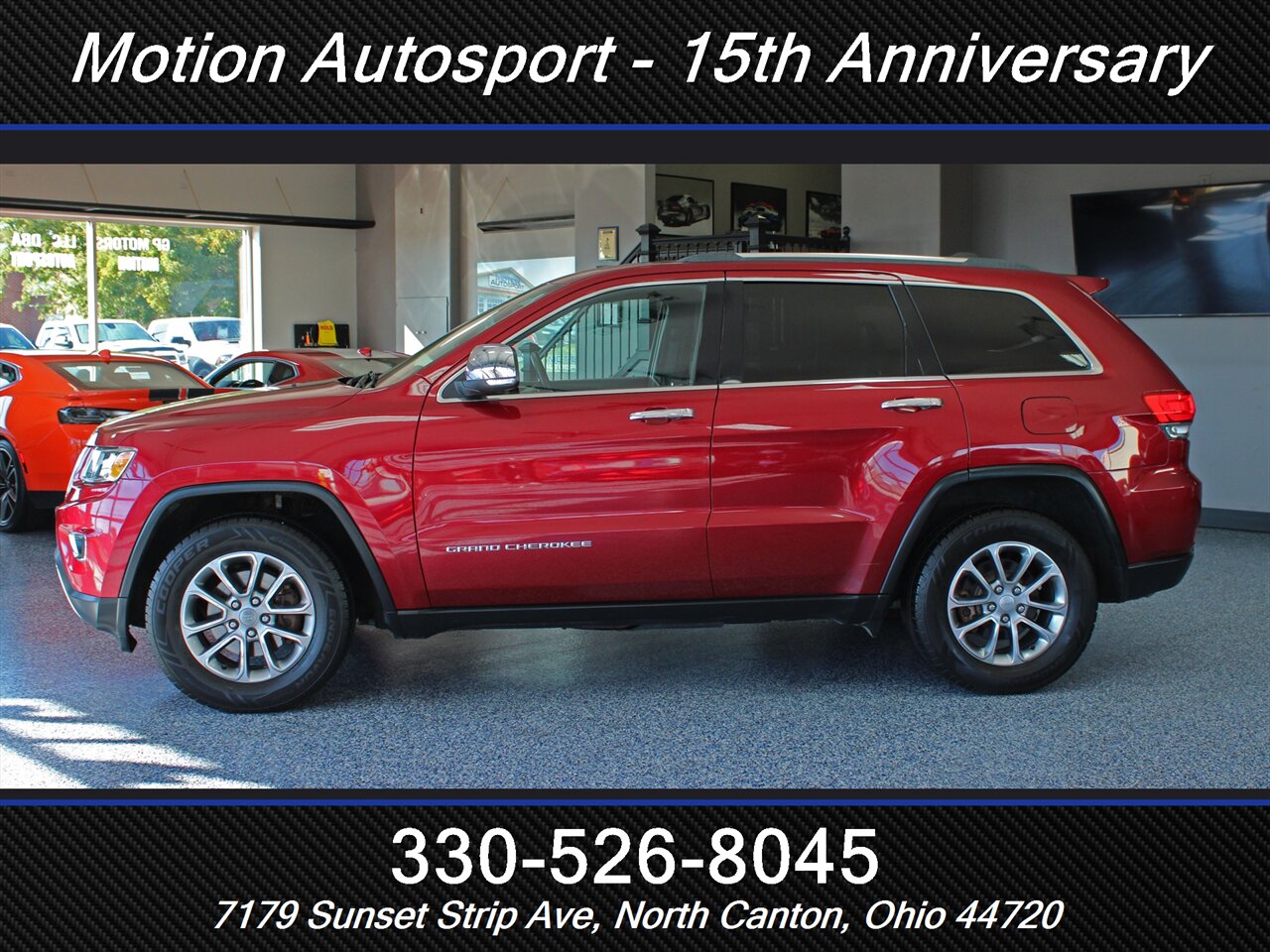 2014 Jeep Grand Cherokee Limited Moon Roof Navigation 4X4 - Photo 5 - North Canton, OH 44720