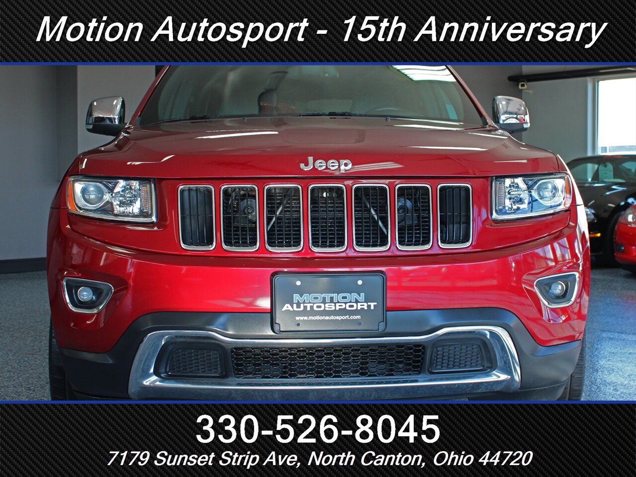 2014 Jeep Grand Cherokee Limited Moon Roof Navigation 4X4 - Photo 3 - North Canton, OH 44720