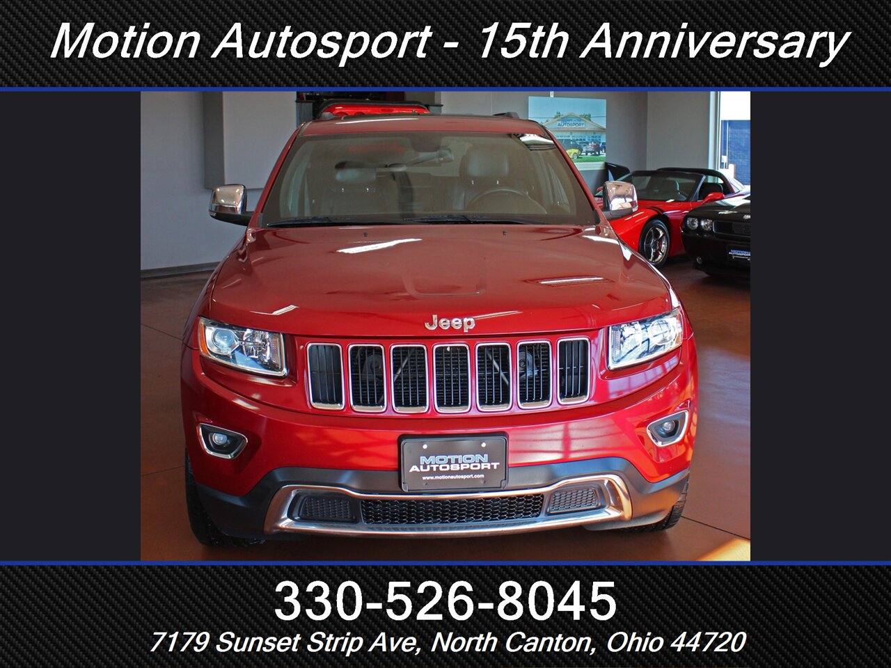2014 Jeep Grand Cherokee Limited Moon Roof Navigation 4X4 - Photo 4 - North Canton, OH 44720