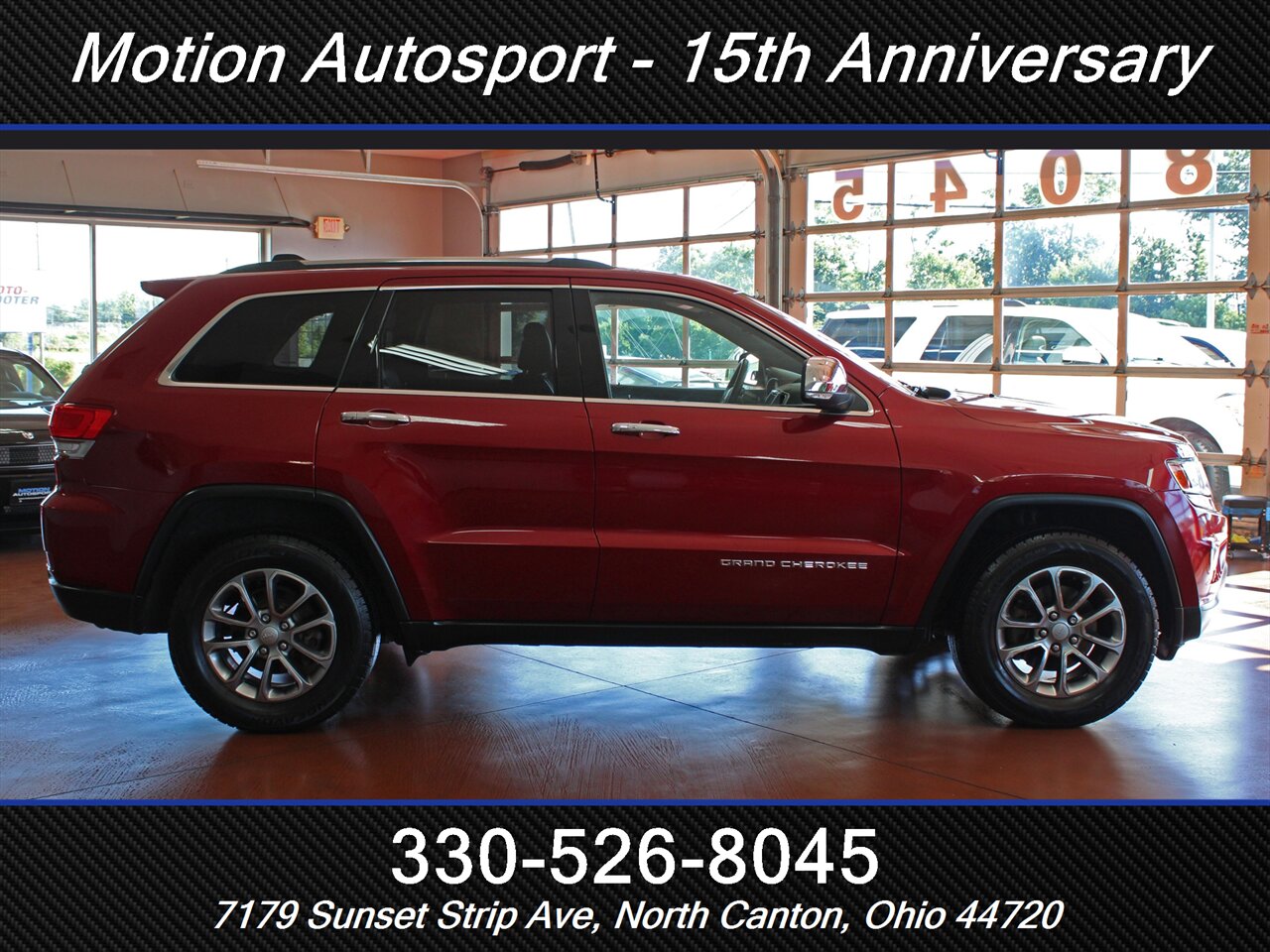 2014 Jeep Grand Cherokee Limited Moon Roof Navigation 4X4 - Photo 13 - North Canton, OH 44720