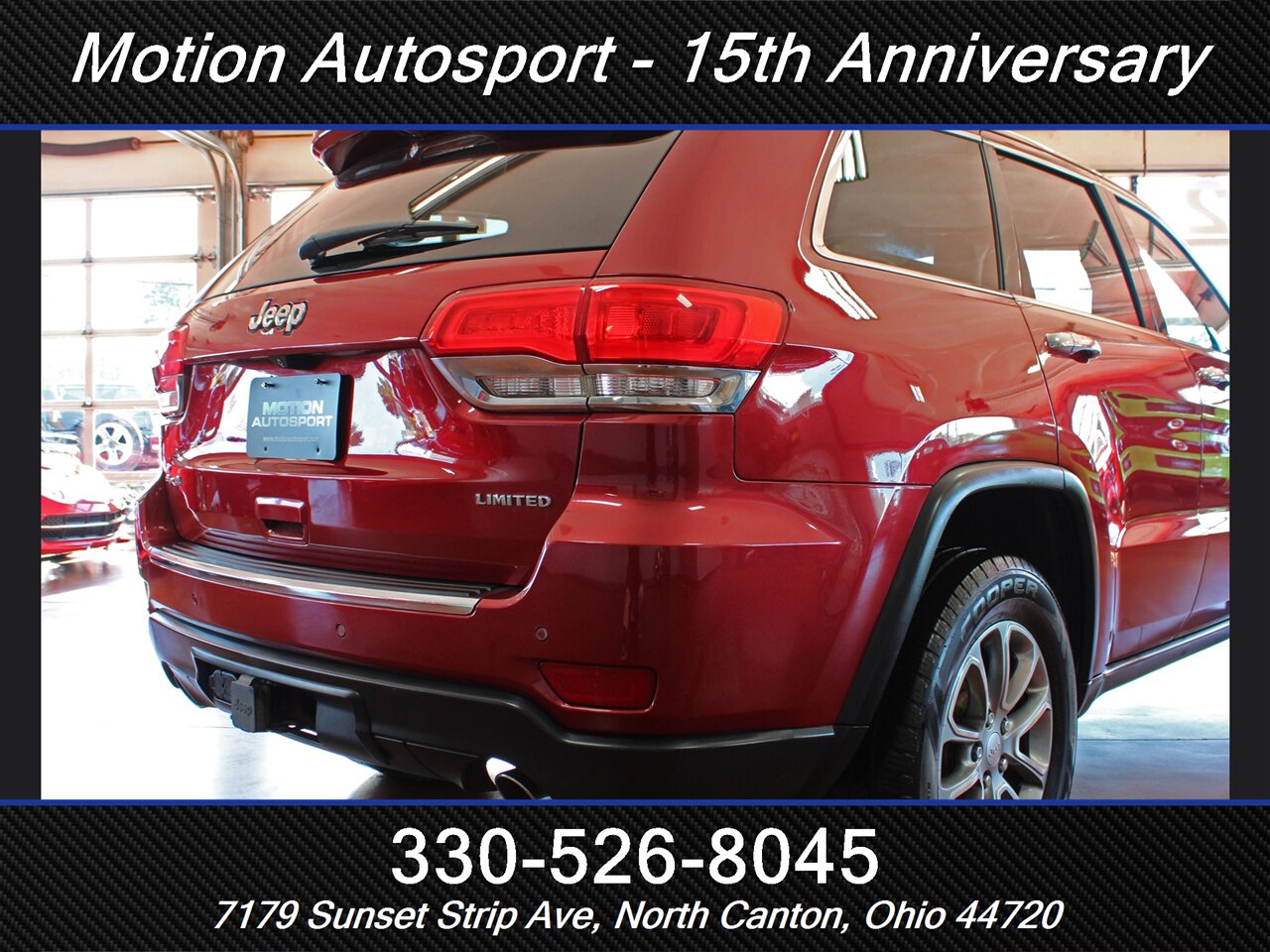 2014 Jeep Grand Cherokee Limited Moon Roof Navigation 4X4 - Photo 12 - North Canton, OH 44720