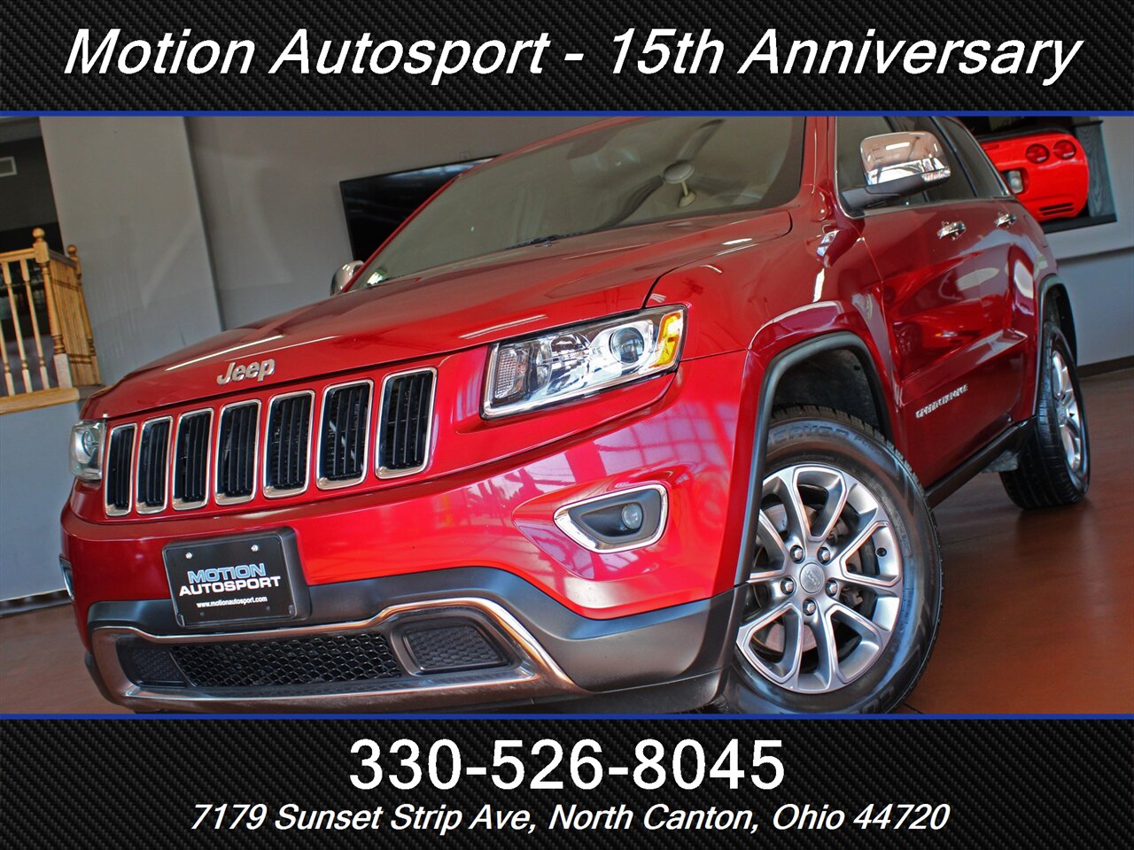 2014 Jeep Grand Cherokee Limited Moon Roof Navigation 4X4 - Photo 55 - North Canton, OH 44720