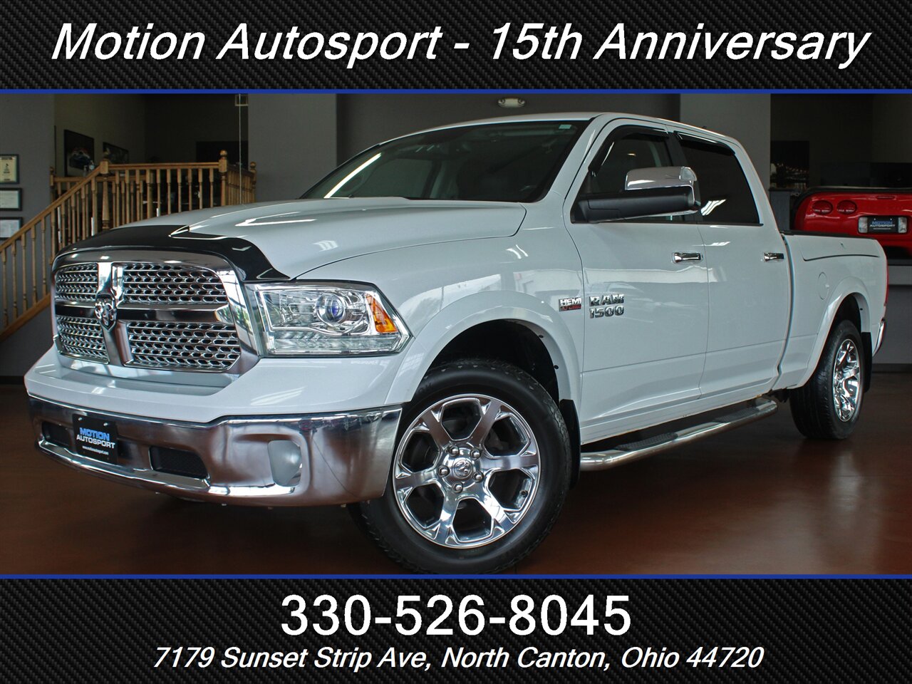 2018 RAM 1500 Laramie Moon Roof Navigation Ram Box 4X4 - Photo 1 - North Canton, OH 44720