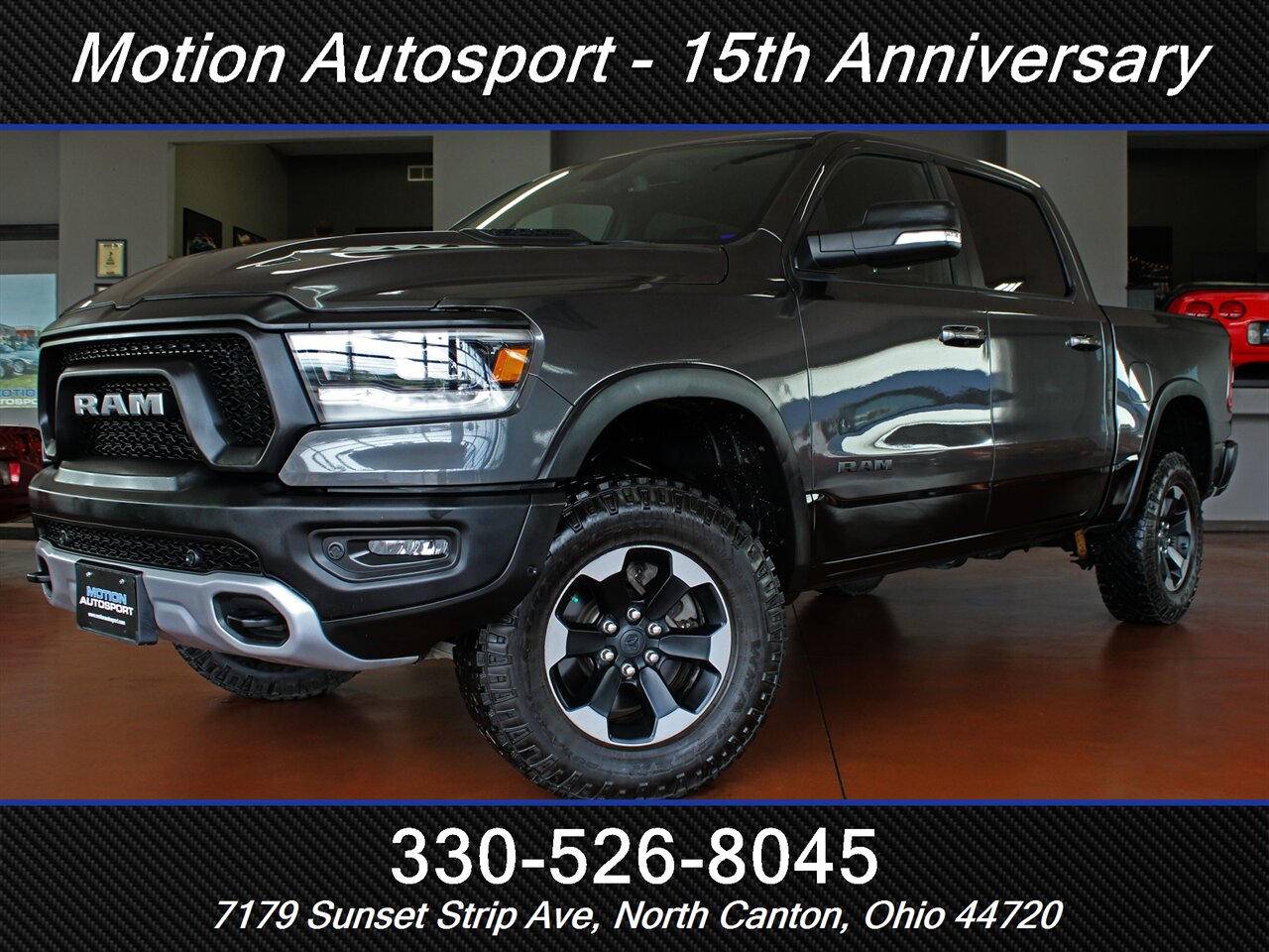 2019 RAM 1500 Rebel  Panoramic Roof 4X4 - Photo 1 - North Canton, OH 44720