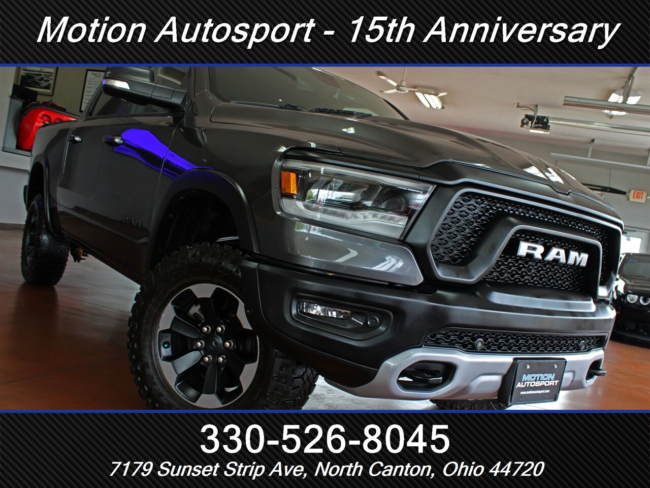 2019 RAM 1500 Rebel Panoramic Roof 4X4 - Photo 57 - North Canton, OH 44720