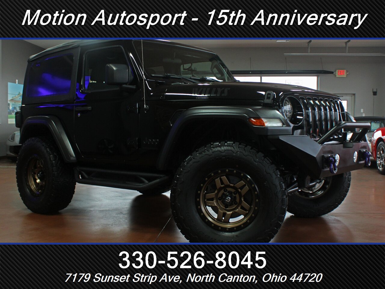 2020 Jeep Wrangler Willys Sport Custom Lift 4X4 - Photo 2 - North Canton, OH 44720