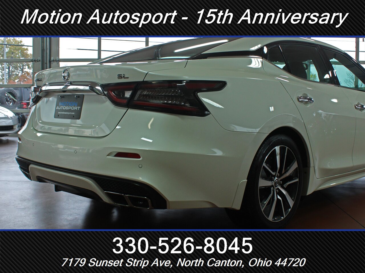 2019 Nissan Maxima 3.5 SL Moon Roof Navigation - Photo 11 - North Canton, OH 44720