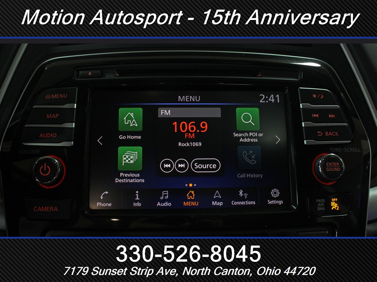 2019 Nissan Maxima 3.5 SL Moon Roof Navigation - Photo 25 - North Canton, OH 44720