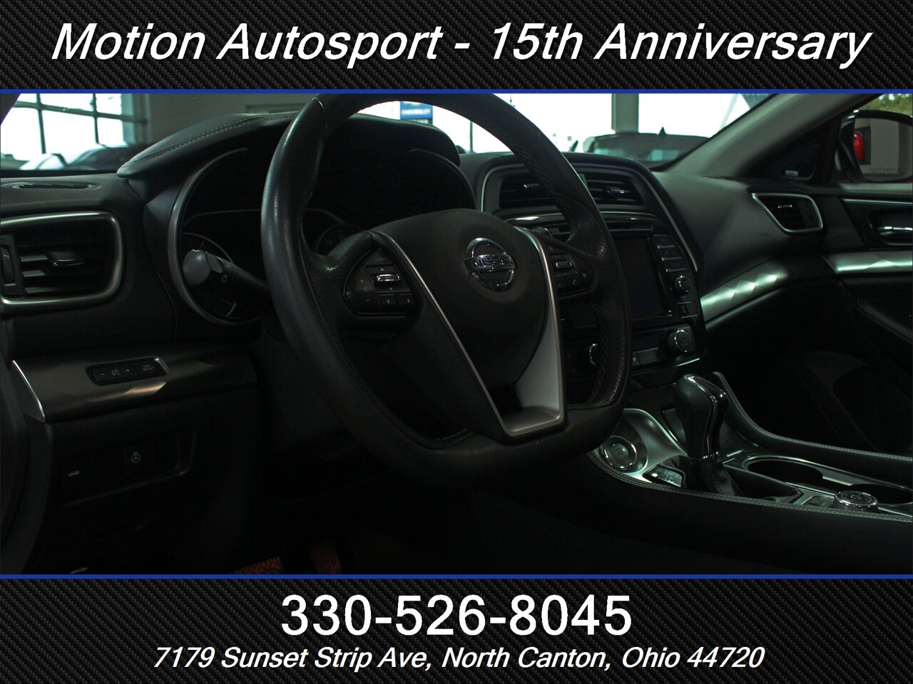 2019 Nissan Maxima 3.5 SL Moon Roof Navigation - Photo 15 - North Canton, OH 44720