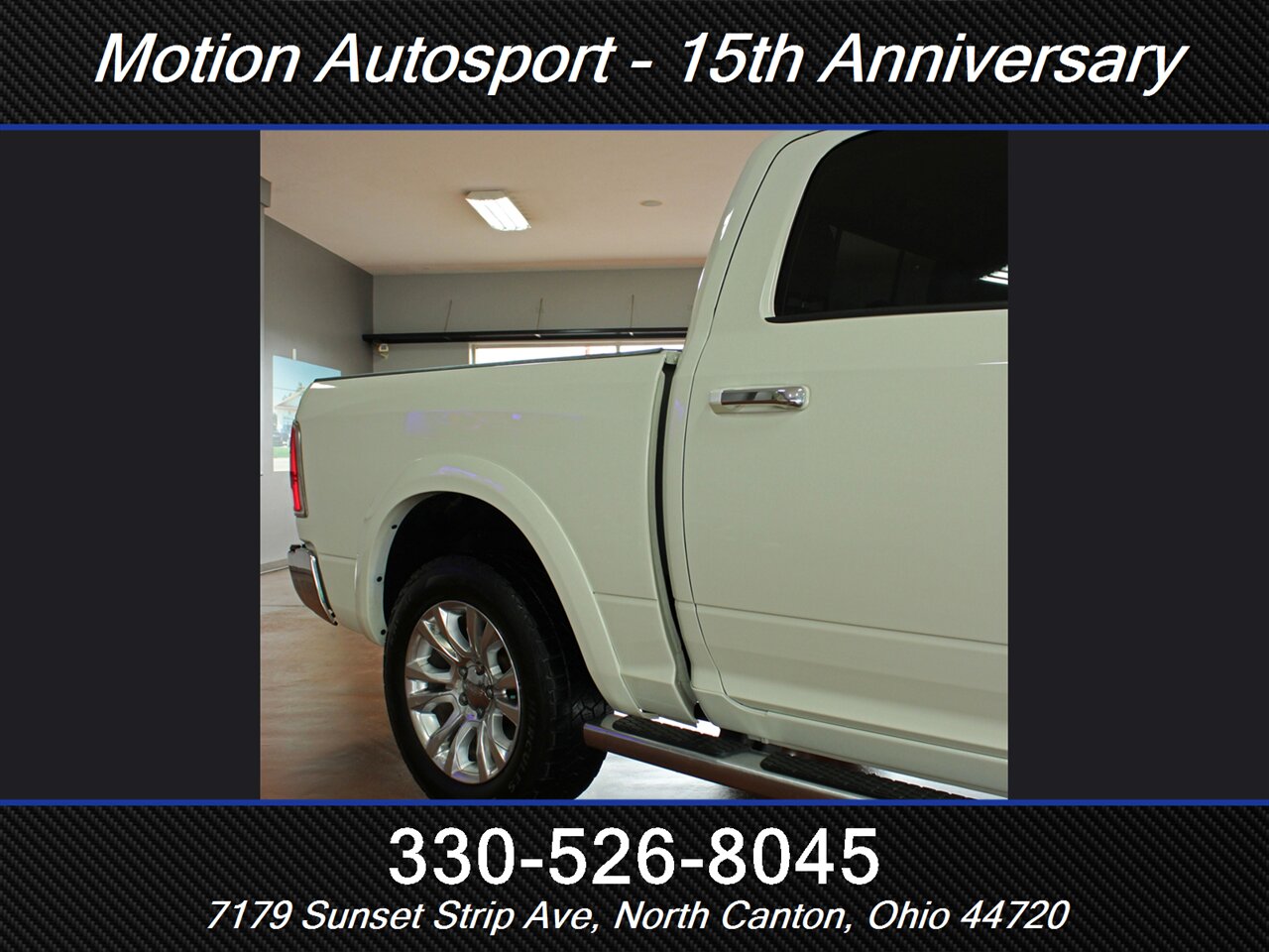 2016 RAM 1500 Laramie Longhorn  Moon Roof Navigation 4X4 - Photo 54 - North Canton, OH 44720