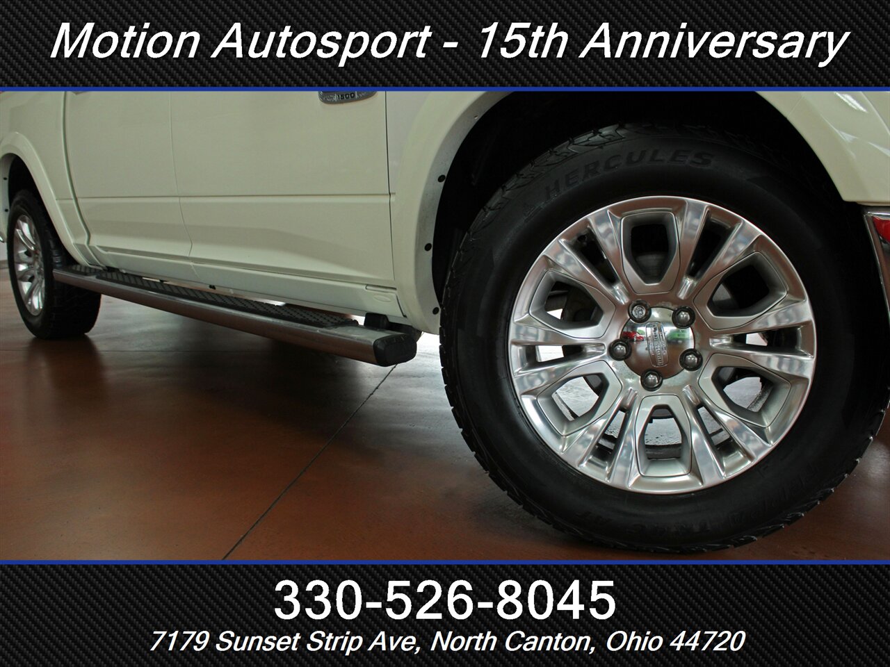 2016 RAM 1500 Laramie Longhorn  Moon Roof Navigation 4X4 - Photo 51 - North Canton, OH 44720
