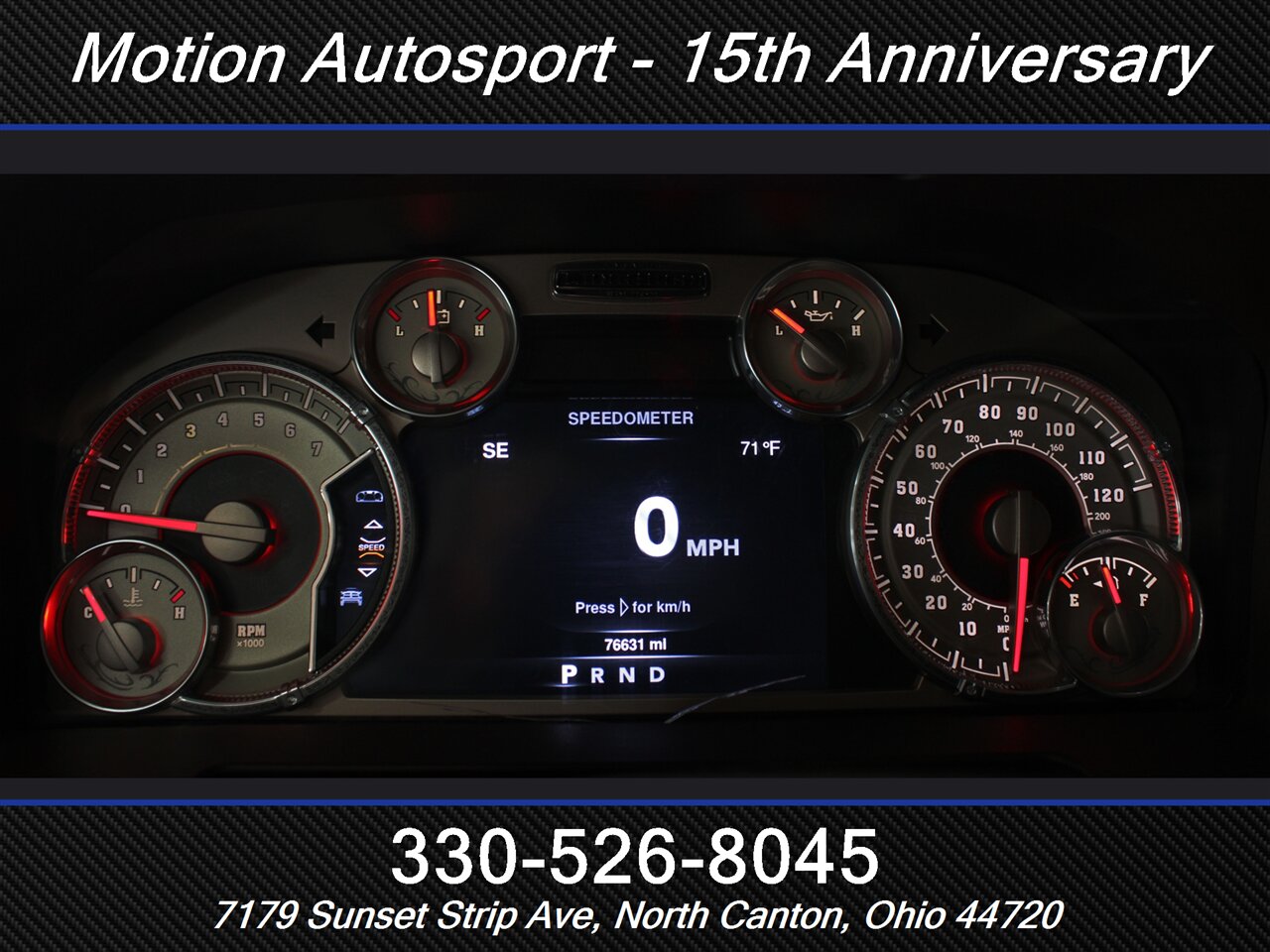 2016 RAM 1500 Laramie Longhorn  Moon Roof Navigation 4X4 - Photo 20 - North Canton, OH 44720