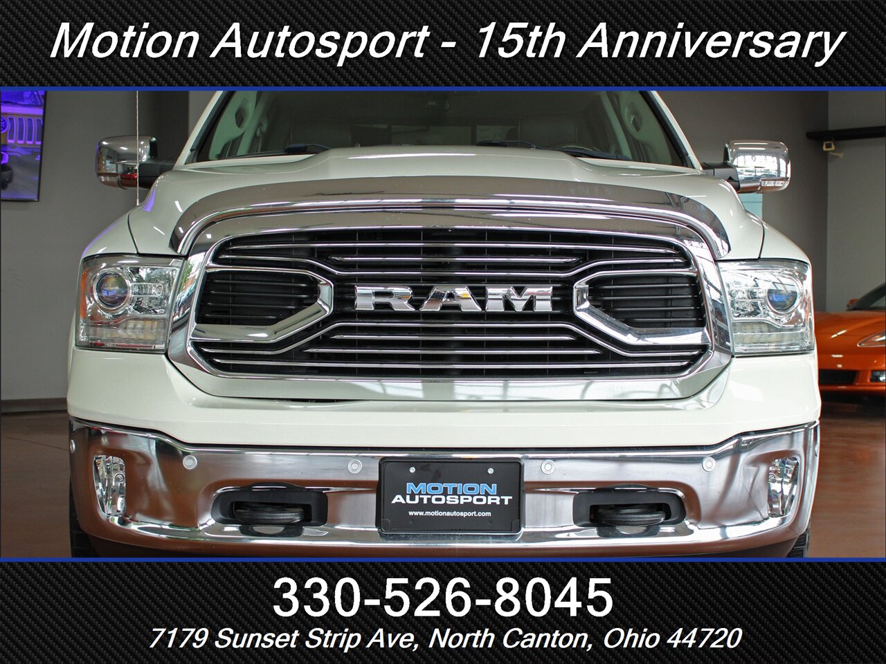 2016 RAM 1500 Laramie Longhorn  Moon Roof Navigation 4X4 - Photo 3 - North Canton, OH 44720