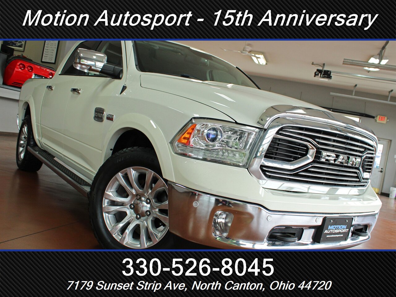 2016 RAM 1500 Laramie Longhorn  Moon Roof Navigation 4X4 - Photo 57 - North Canton, OH 44720