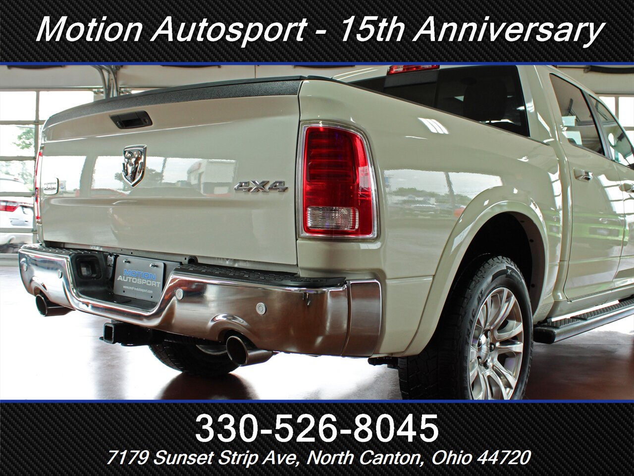 2016 RAM 1500 Laramie Longhorn  Moon Roof Navigation 4X4 - Photo 11 - North Canton, OH 44720