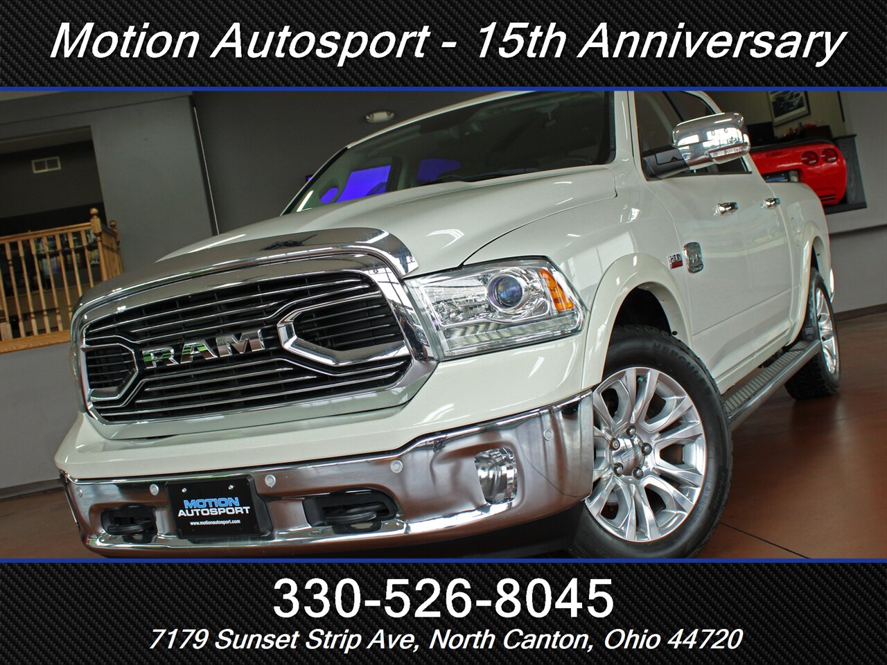 2016 RAM 1500 Laramie Longhorn  Moon Roof Navigation 4X4 - Photo 56 - North Canton, OH 44720