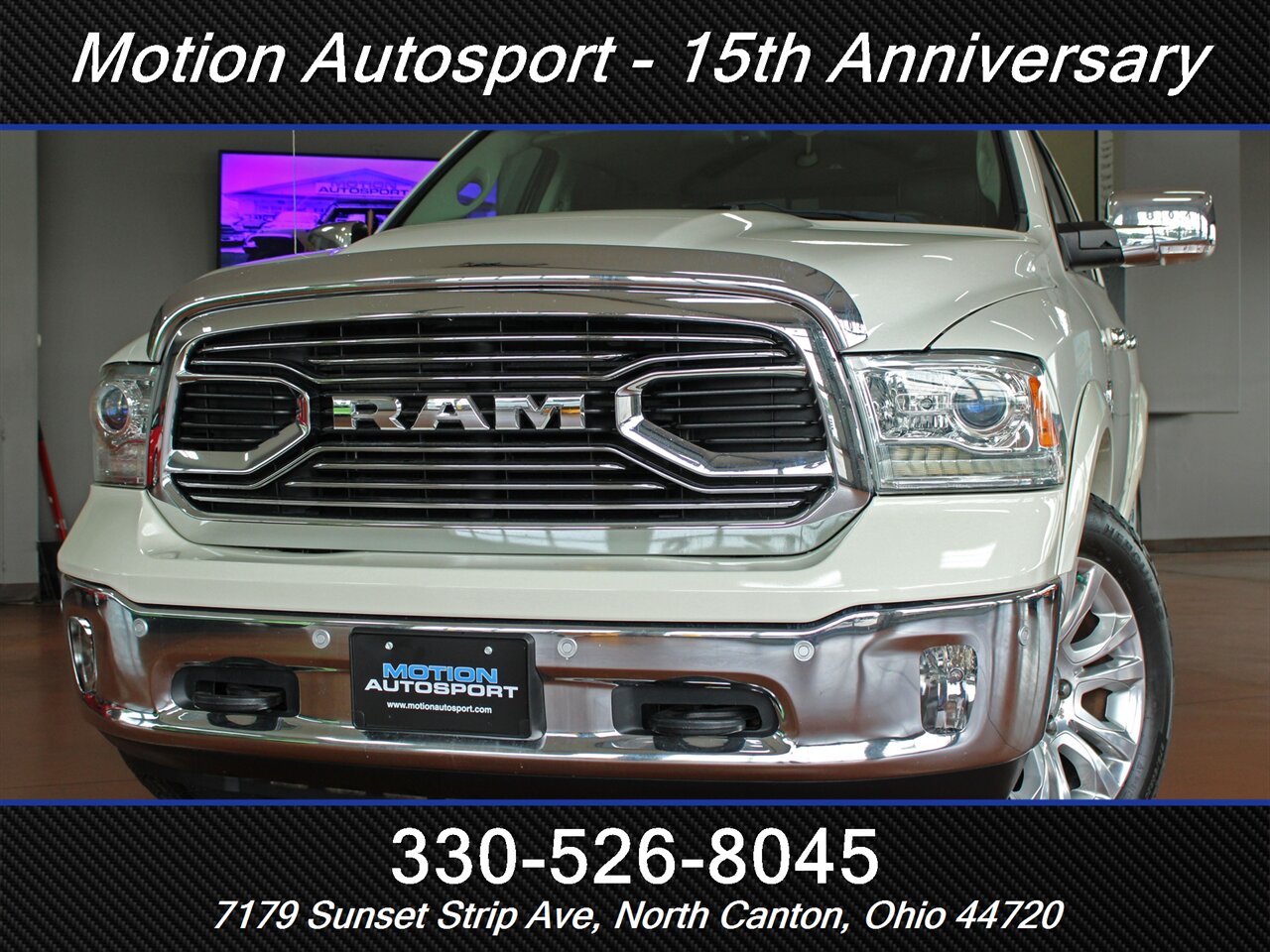 2016 RAM 1500 Laramie Longhorn  Moon Roof Navigation 4X4 - Photo 59 - North Canton, OH 44720