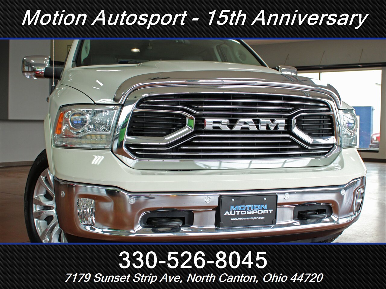 2016 RAM 1500 Laramie Longhorn  Moon Roof Navigation 4X4 - Photo 58 - North Canton, OH 44720