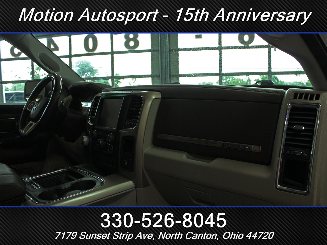 2016 RAM 1500 Laramie Longhorn  Moon Roof Navigation 4X4 - Photo 36 - North Canton, OH 44720