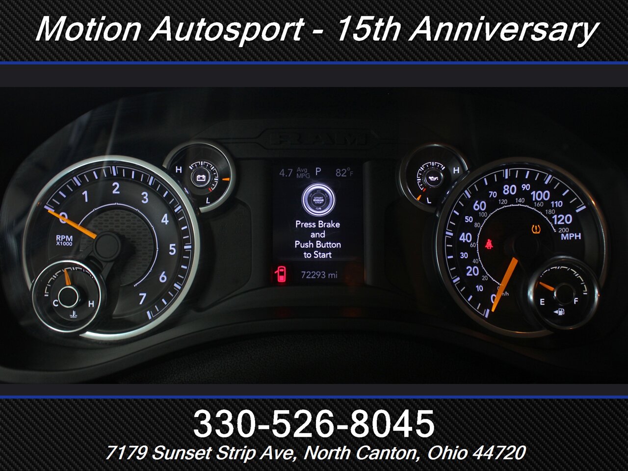 2019 RAM 1500 Tradesman  Custom Lift 4X4 - Photo 21 - North Canton, OH 44720