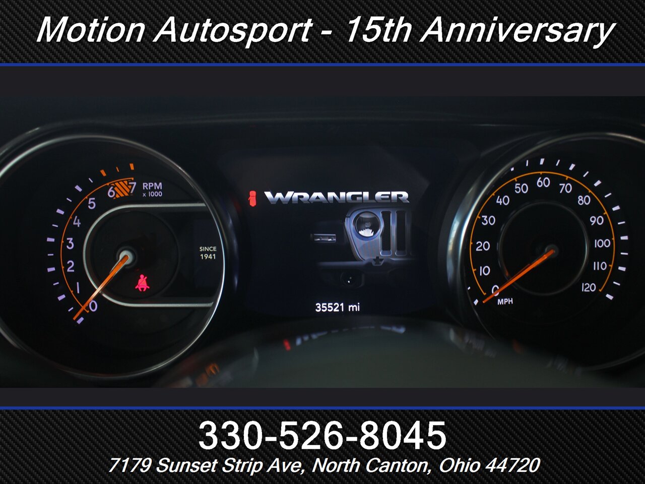 2021 Jeep Wrangler Unlimited Sahara Altitude  Hard Top 4X4 - Photo 23 - North Canton, OH 44720